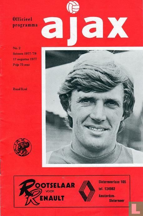 AZ Programma 17-aug-1977 Ajax uit